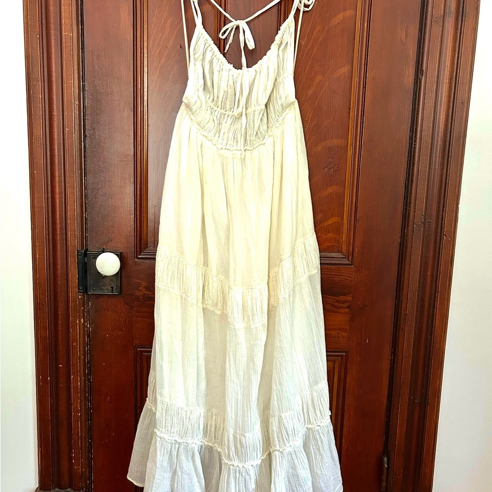 Free People Taking Sides Midi Dress - Picture 2 of 7